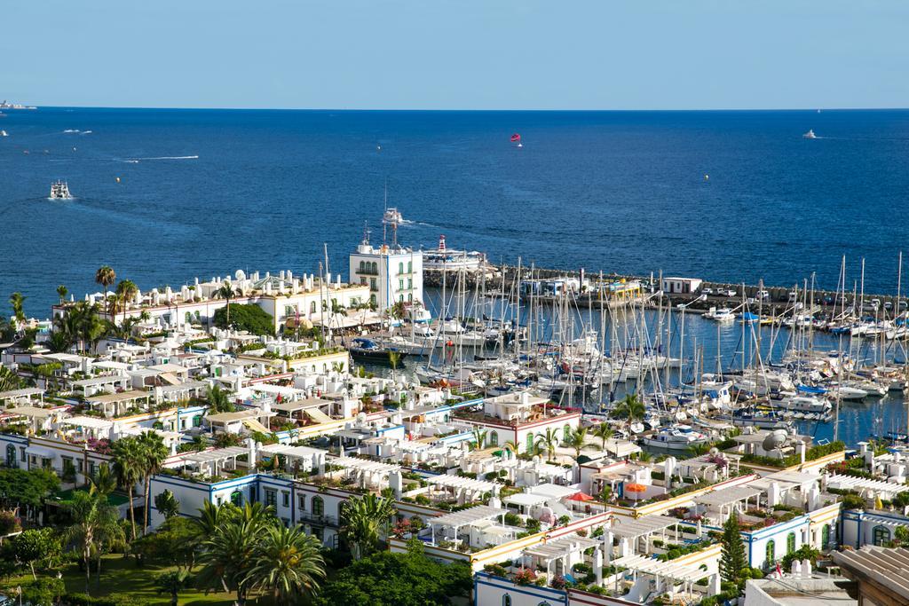 Apartamentos Livvo Puerto De Mogan Exterior foto