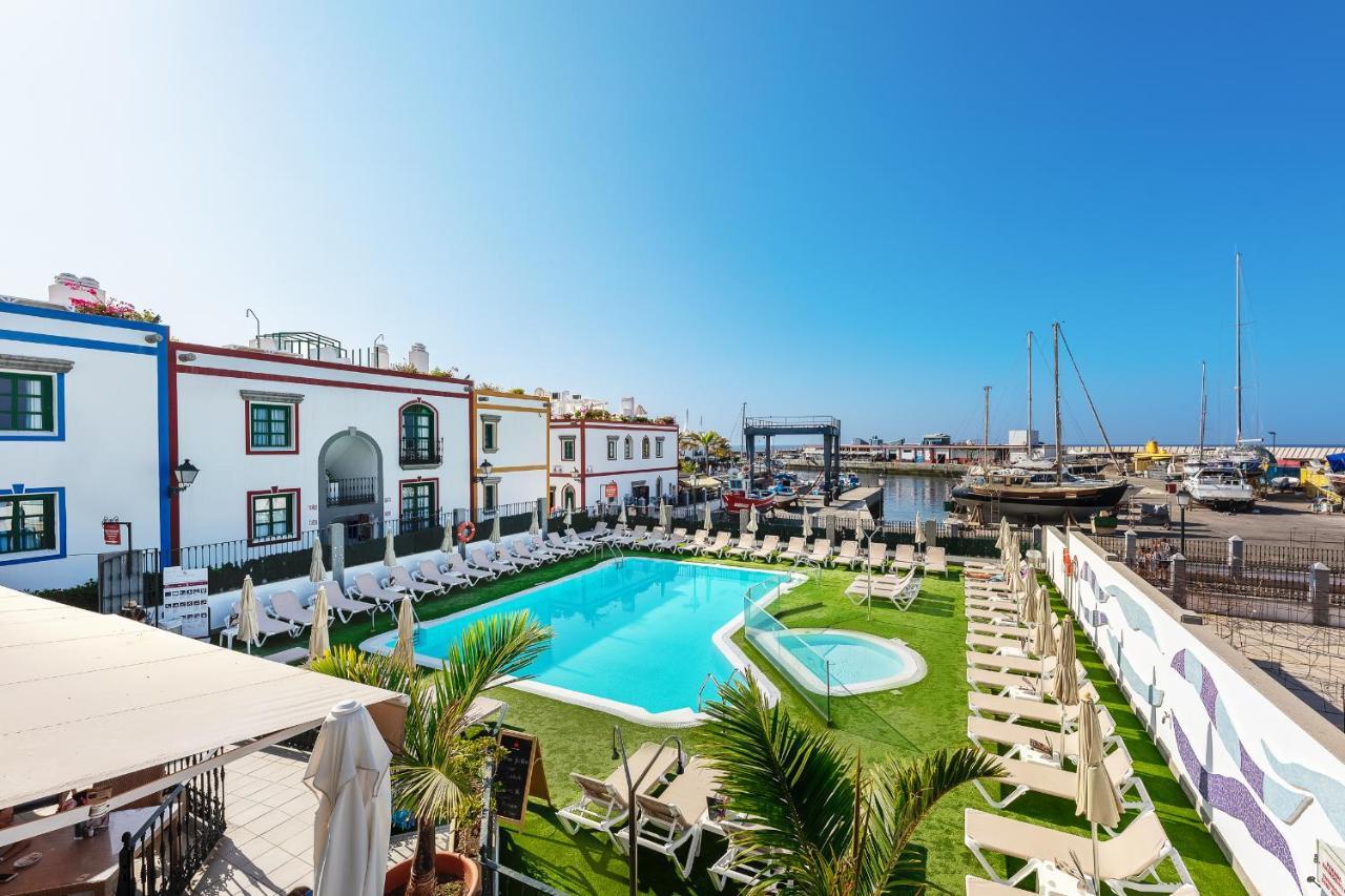 Apartamentos Livvo Puerto De Mogan Exterior foto
