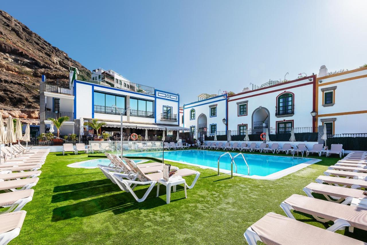 Apartamentos Livvo Puerto De Mogan Exterior foto